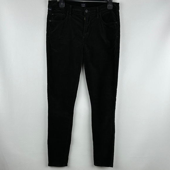 Citizens Of Humanity Velour Skinny Pants - Picture 1 of 9